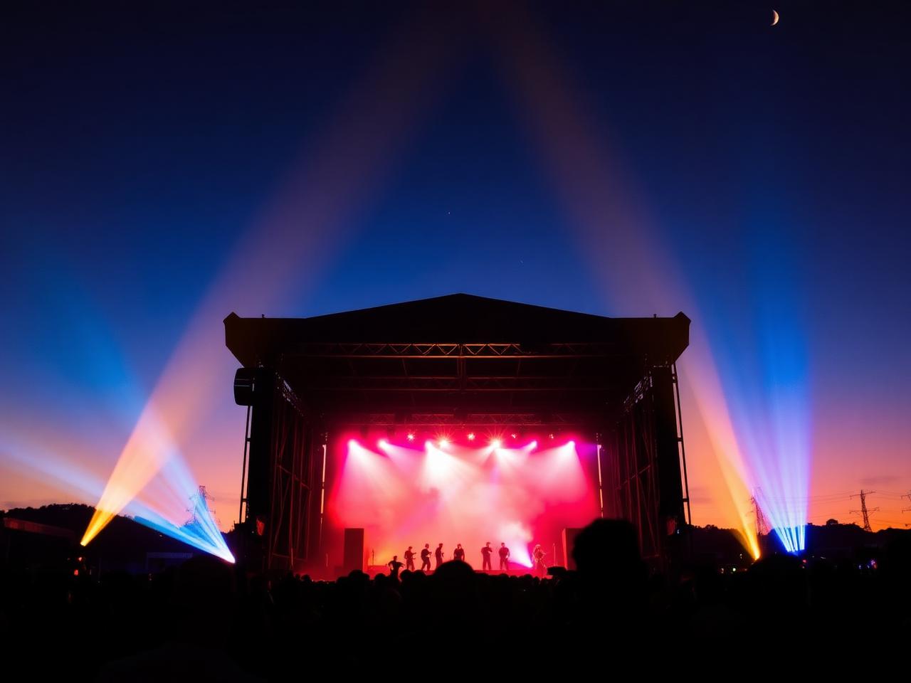 Concerts & Festivals — event setting arranged by Sims Langford Events