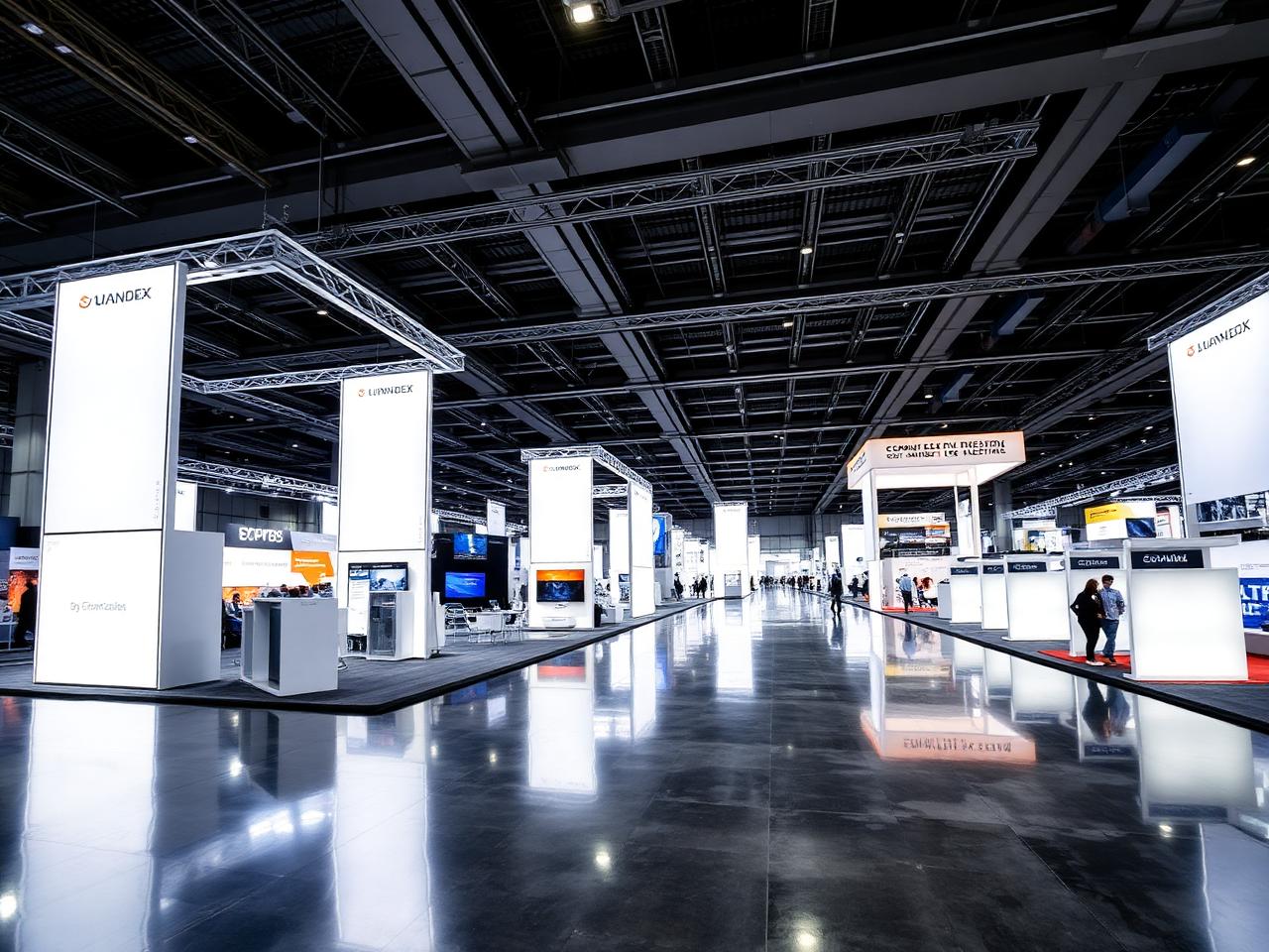 Trade Shows — event setting arranged by Sims Langford Events